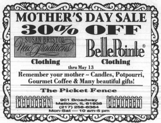 Mother's Day Sale